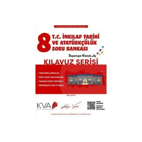 Koray Varol 8. Sınıf T.C. İnkılap Tarihi Ve Atatürkçülük Kılavuz Serisi Soru Bankası