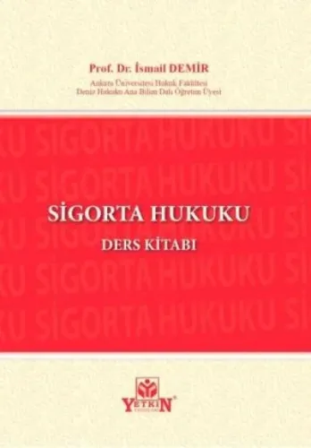 Sigorta Hukuku Ders Kitabı