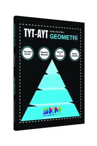 Bilgi Kazanım Merkezi TYT-AYT Geometri Konu Anlatımlı-YENİ
