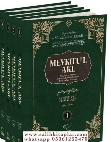 Mevkıful Akl 4 Cilt Takım Mustafa Sabri Efendi