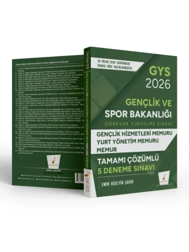 Pelikan Yayınları 2026 GYS Gençlik ve Spor Bakanlığı - Gençlik Hizmetl Pelikan Yayınları 2026 GYS Gençlik ve Spor Bakanlığı - Gençlik Hizmetl