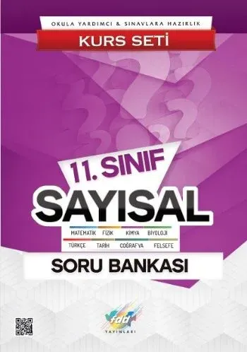 FDD 11. Sınıf Sayısal Soru Bankası Kurs Seti - ÖZEL SERİ