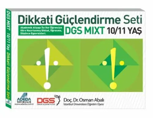 Dikkati Güçlendirme Seti Mixt 10/11 Yaş