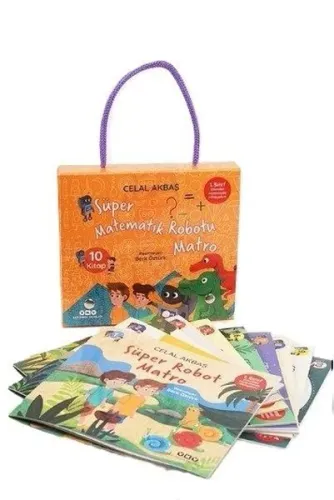 Süper Matematik Robotu Matro - 1. Sınıf Etkinlikli Matematik Hikayeler