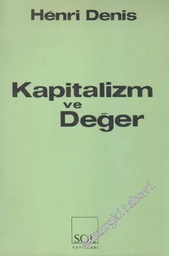 Kapitalizm ve Değer -        1965
