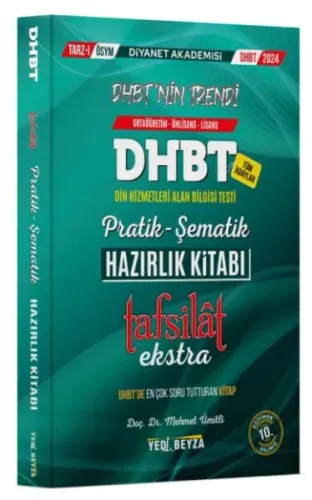 2024 Tafsilat Ekstra Hazırlık Kitabı