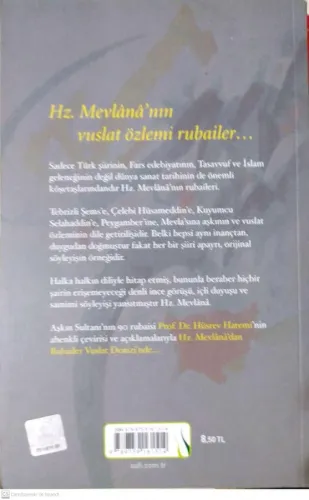 Vuslat Denizi Hz. Mevlana'dan Rubailer Mevlana Sufi