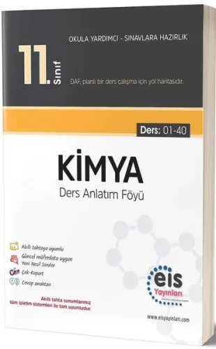 EIS - 11.Sınıf Ders Anlatım Föyleri Kimya