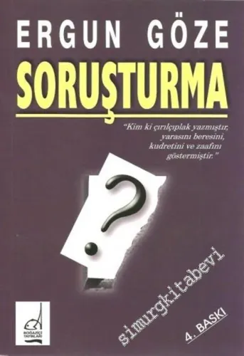 Soruşturma -         2001