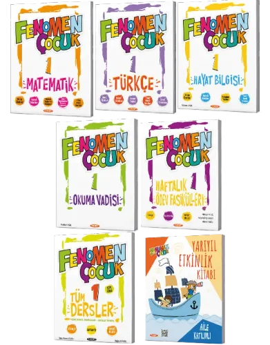 Fenomen Çocuk Yayınları 1. Sınıf 7'li Set