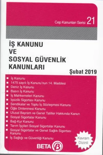 İş Kanunu ve Sosyal Güvenlik Kanunları