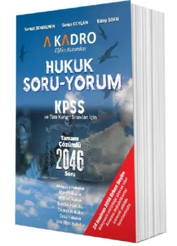 2018 KPSS ve Tüm Kurum Sınavları İçin Hukuk Soru-Yorum
