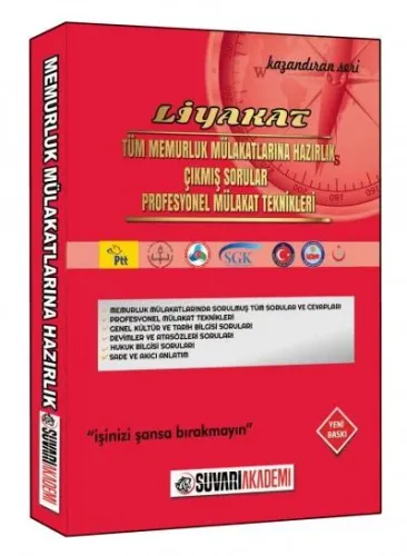 Süvari Akademi Liyakat Memurluk Mülakatlarına Hazırlık Kitabı