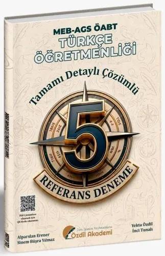 Özdil Akademi ÖABT MEB-AGS Türkçe Öğretmenliği REFERANS 5 Deneme Çözüm