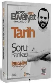 İsem 2021 Evveliyat KPSS Tarih Tamamı Çözümlü Soru Bankası İsem Yayıncılık