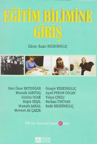 Eğitim Bilimine Giriş (Ed.:K.Keskinkılıç)
