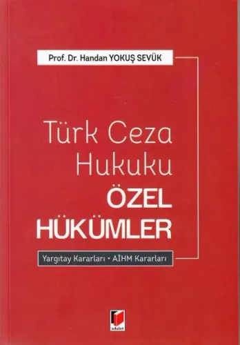 Türk Ceza Hukuku Özel Hükümler