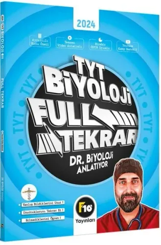 Barış Hoca Dr. Biyoloji TYT Biyoloji Full Tekrar Video Ders Kitabı
