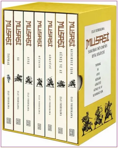Musaşi: Eser Alt Başlığı: Samuray Döneminin Epik Hikâyesi 7 KİTAP TAKI