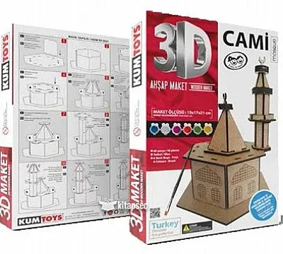 3D AHŞAP MAKET
