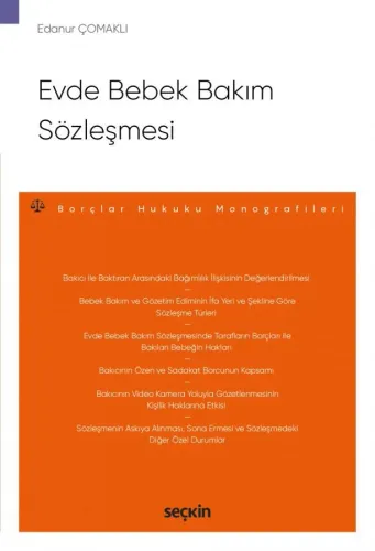Evde Bebek Bakım Sözleşmesi