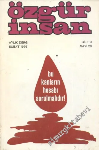 Özgür İnsan - Aylık Dergi - Sayı: 28, Şubat 1976
