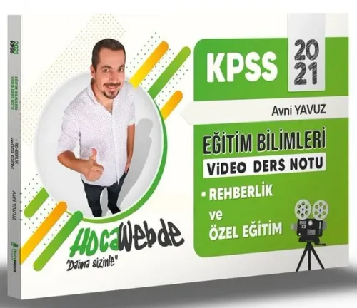Hoca Webde KPSS Eğitim Bilimleri Rehberlik ve Özel Eğitim Video Ders Notu - 2021 YENİ