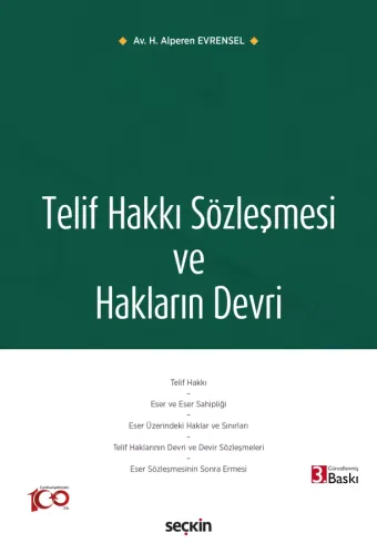 Telif Hakkı Sözleşmesi ve Hakların Devri