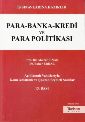 Para-Banka-Kredi ve Para Politikası