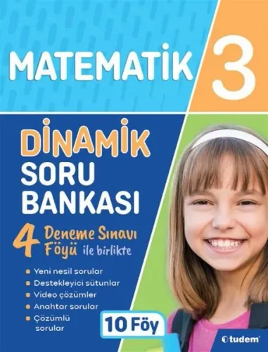 Tudem Yayınları 3. Sınıf Matematik Dinamik Soru Bankası