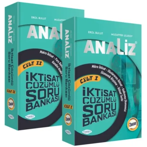MONOPOL Analiz İktisat Çözümlü Soru Bankası (2 Cilt)