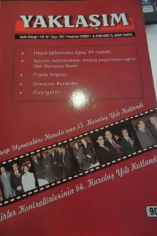 Yaklaşım Aylık Dergi 2000 / 90