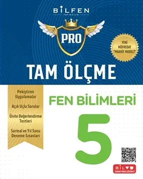 BİLFEN 5. SINIF TAM ÖLÇME PRO  FEN BİLİMLERİ  SORU BANKASI  YENİ MÜFREDAT