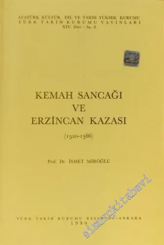 Kemah Sancağı ve Erzincan Kazası (1520 - 1566) -        1990