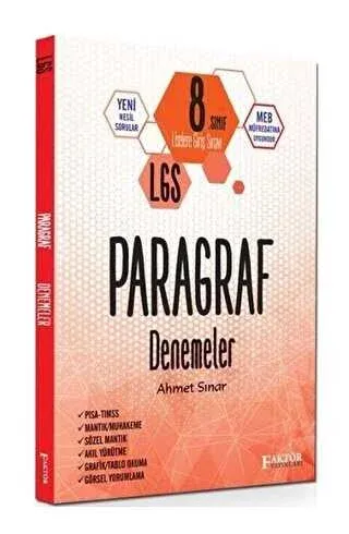 Faktör 8. Sınıf Paragraf Denemeler