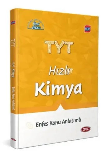 Data Yayınları TYT Hızlı Kimya Enfes Konu Anlatımlı