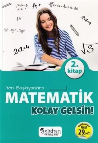 Asistan Yayınları Yeni Başlayanlara Matematik Kolay Gelsin 2.Kitap