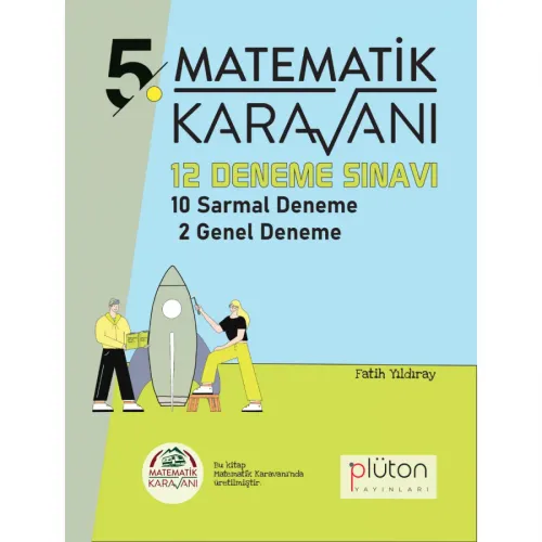 Plüton Yayınları Matematik Karavanı 5. Sınıf 12 Deneme Sınavı