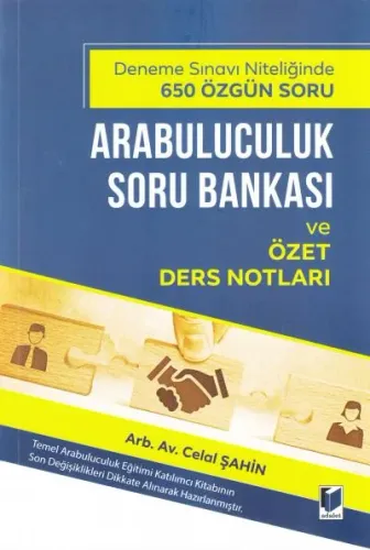 Arabuluculuk Soru Bankası ve Özet Ders Notları