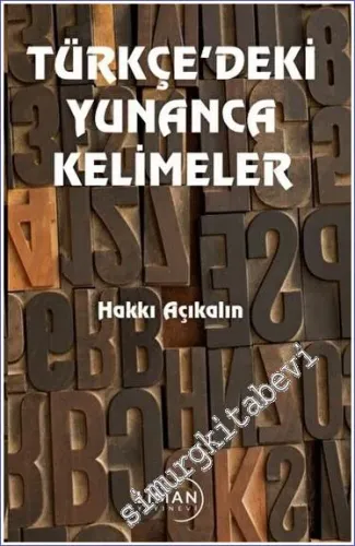 Türkçe 'deki Yunanca Kelimeler -         2023