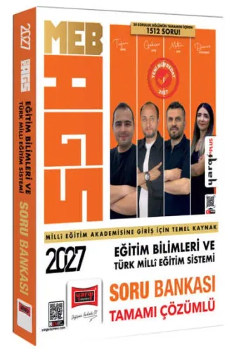 Yargı Yayınları 2027 MEB-AGS Eğitim Bilimleri ve Türk Milli Eğitim Sis