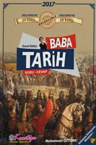 Kocatepe KPSS Genel Kültür BABA Tarih Soru-Cevap 2017 Muhammet Öztürk