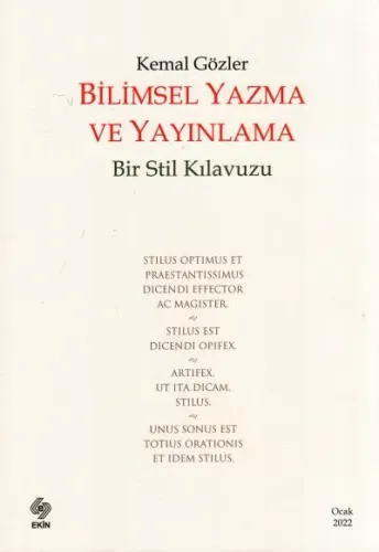 Bilimsel Yazma ve Yayınlama