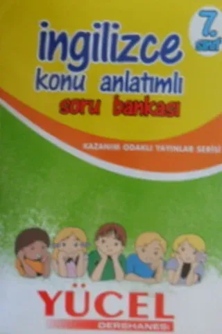 7. Sınıf İngilizce Konu Anlatımlı Soru Bankası