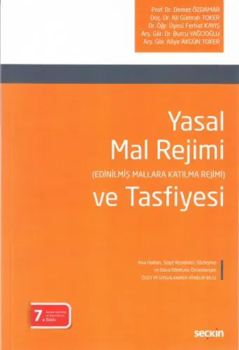 Yasal Mal Rejimi ve Tasfiyesi