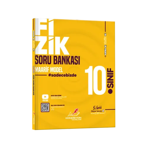 KONDİSYON YAYINLARI 10.SINIF VİRTÜÖZ FİZİK SORU BANKASI