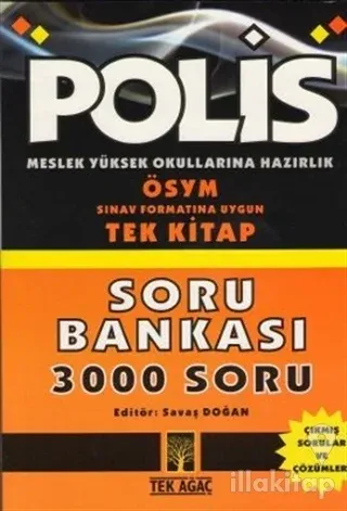 Polis Meslek Yüksekokullarına Hazırlık Soru Bankası 3000 Soru