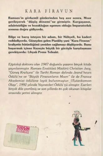 Kara Firavun Christian Jacq Arion Yayınevi %48 indirimli