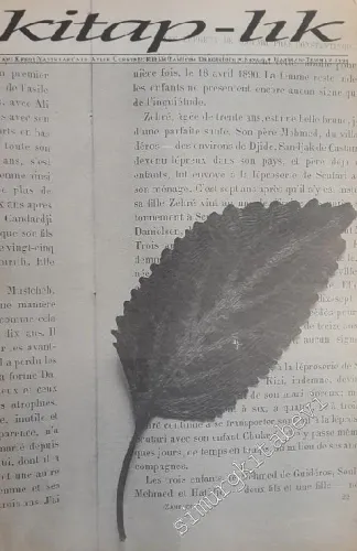 Kitap-lık: İki Aylık Edebiyat Dergisi  - Sayı: 9      Haziran - Temmuz 1994