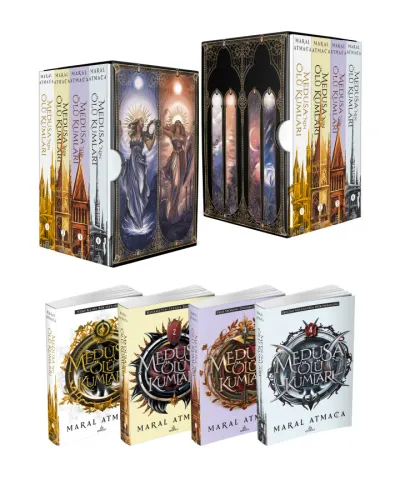 SET - MEDUSA'NIN ÖLÜ KUMLARI SERİSİ (4 KİTAP) - CİLTSİZ SET - MEDUSA'NIN ÖLÜ KUMLARI SERİSİ (4 KİTAP) - CİLTSİZ